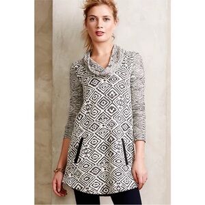 Anthropologie Konya Cowlneck Tunic